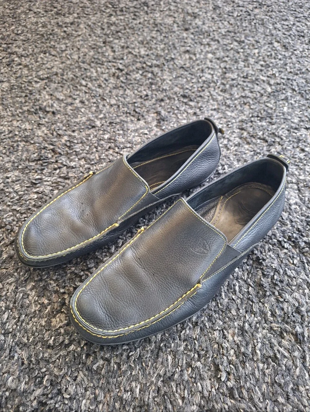 Michael Toschi Onda Driving Loafers Shoes Mens Size 13 Black Leather